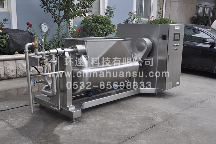 環(huán)速智能攪拌鍋WZJ-500真空偏心臥式攪拌鍋、智能化        環(huán)速科技